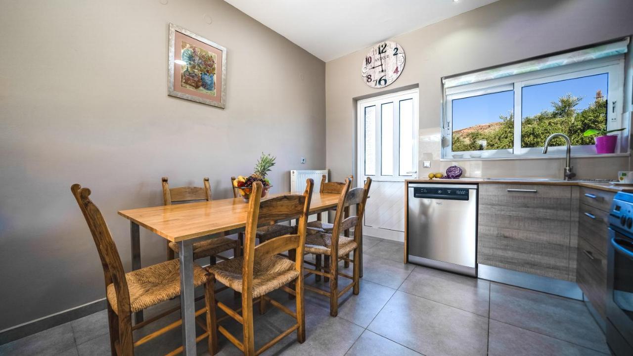 Petronila Luxury Villa With Heated Private Pool Kissamos Luaran gambar