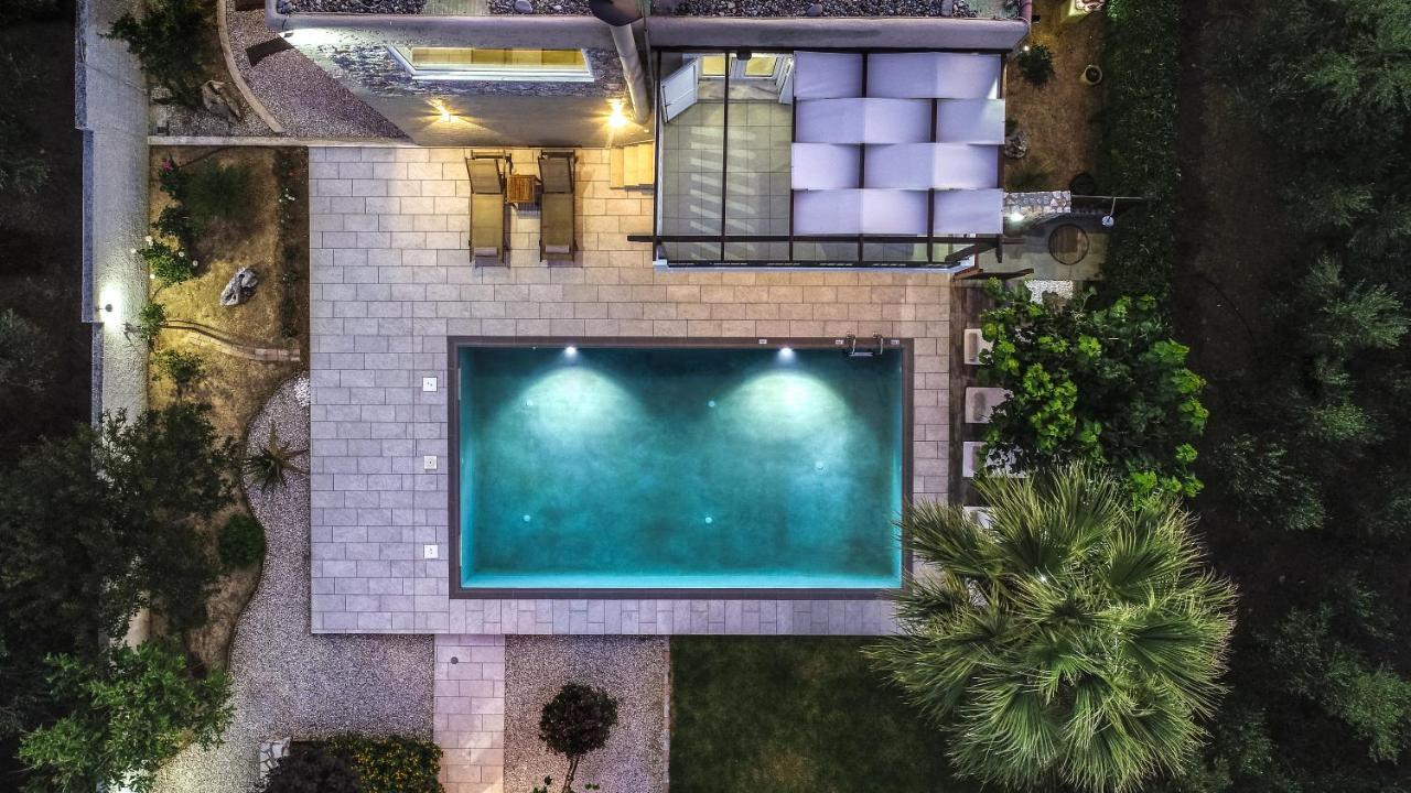 Petronila Luxury Villa With Heated Private Pool Kissamos Luaran gambar